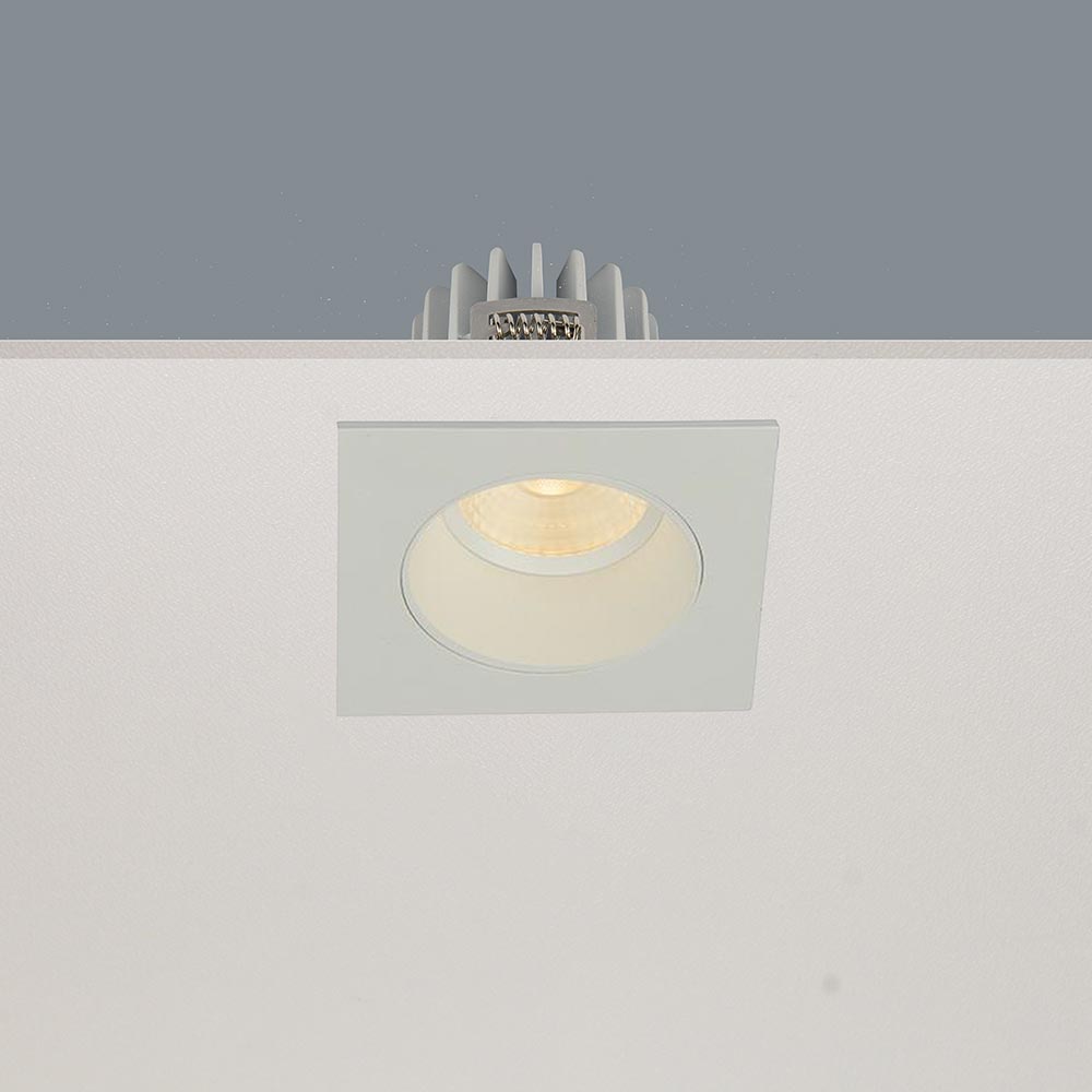 Artdelight Venice 2708 - Inbouwspot - 810lm - Vierkant - Wit