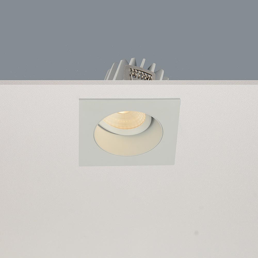 Artdelight Venice 2808 - Inbouwspot - 810lm - Vierkant - Richtbaar - Wit