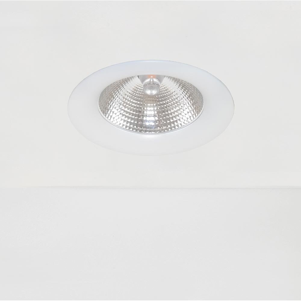 Artdelight Trofa - Inbouwspot - 1 lichts trimless - Wit