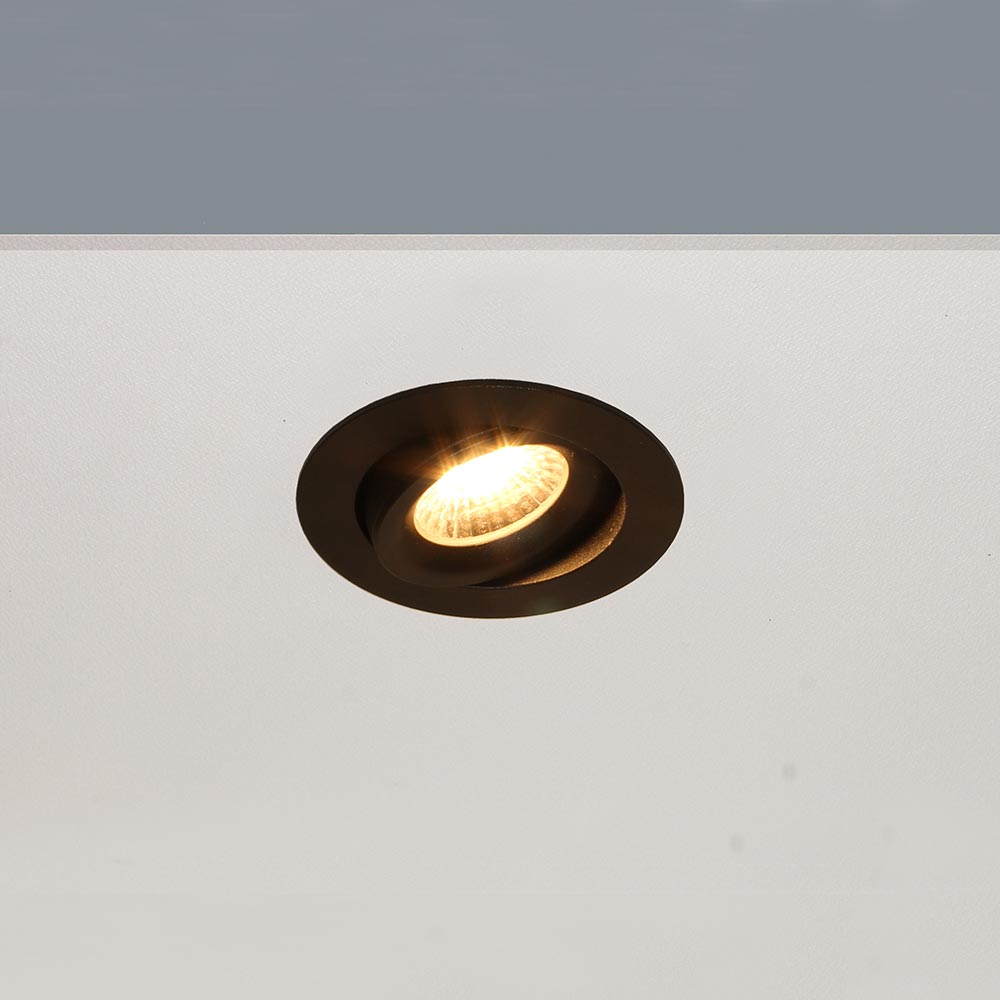 Artdelight Special - Inbouwspot - Dim-To-Warm - Zwart