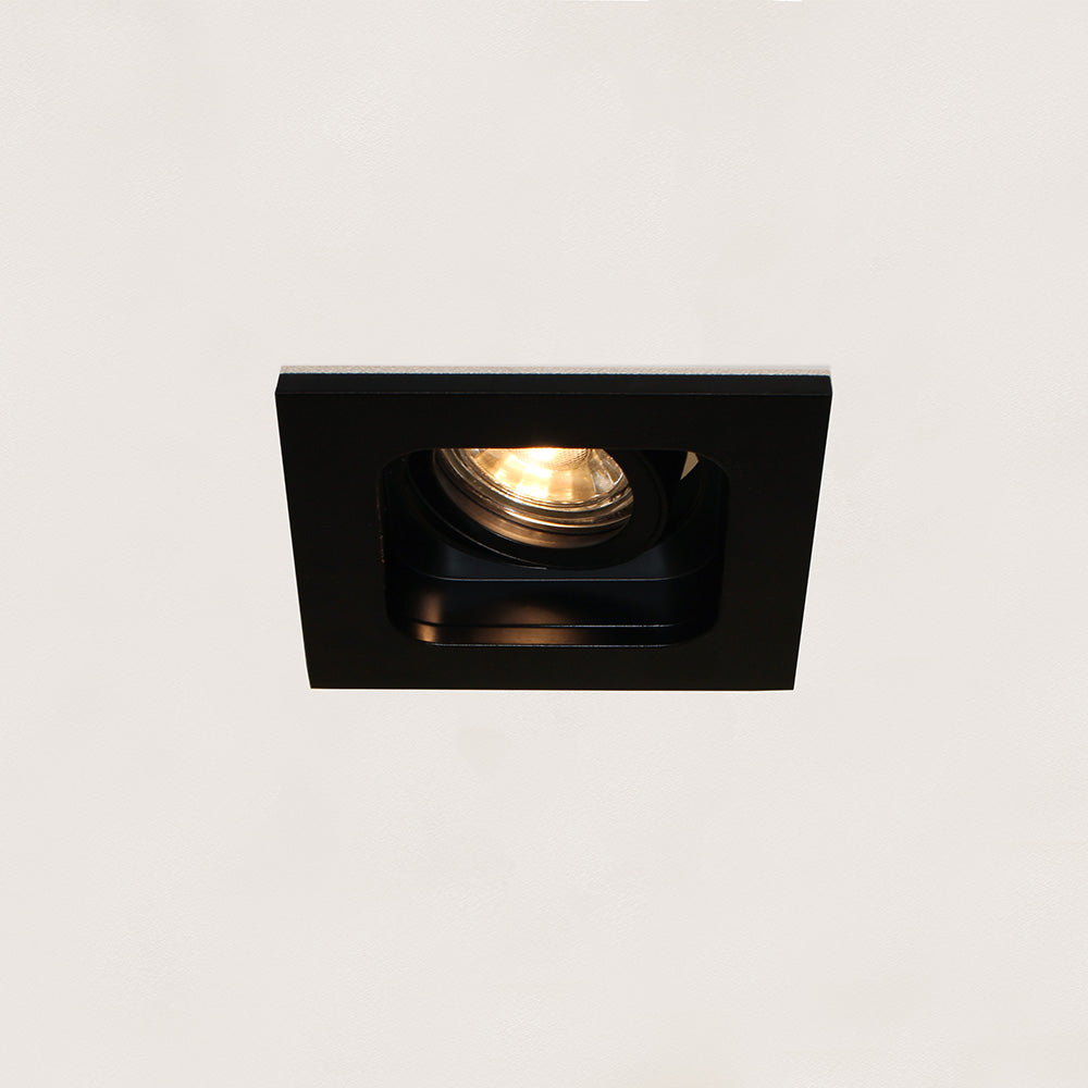 Artdelight Moggio - Inbouwspot - 1 lichts - Zwart