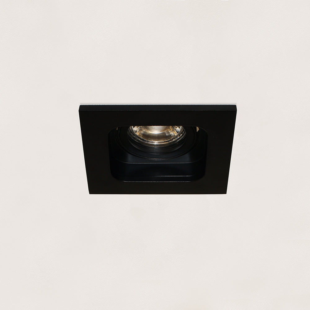 Artdelight Moggio - Inbouwspot - 1 lichts - Wit/zwart