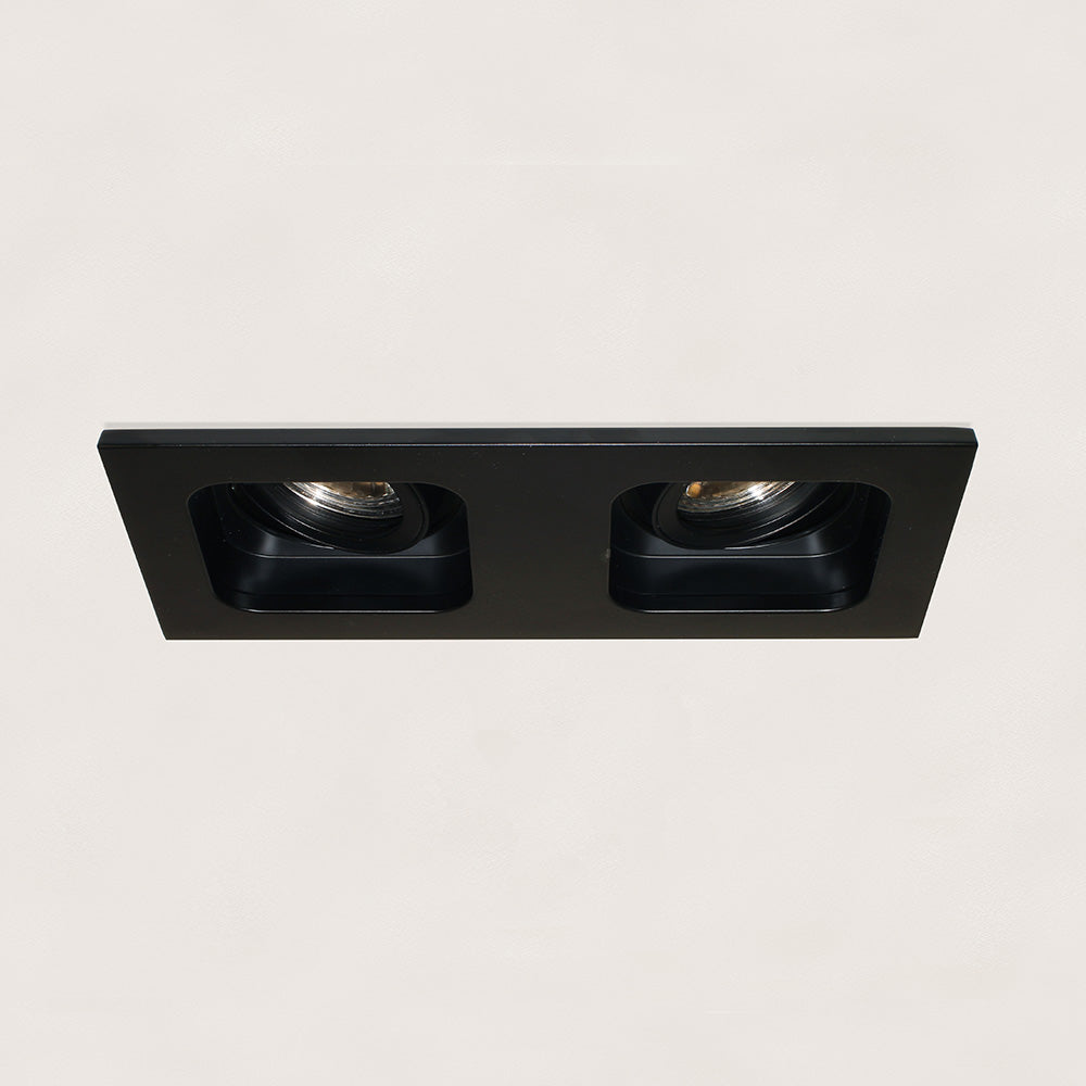 Artdelight Moggio - Inbouwspot - 1 lichts - Wit/zwart