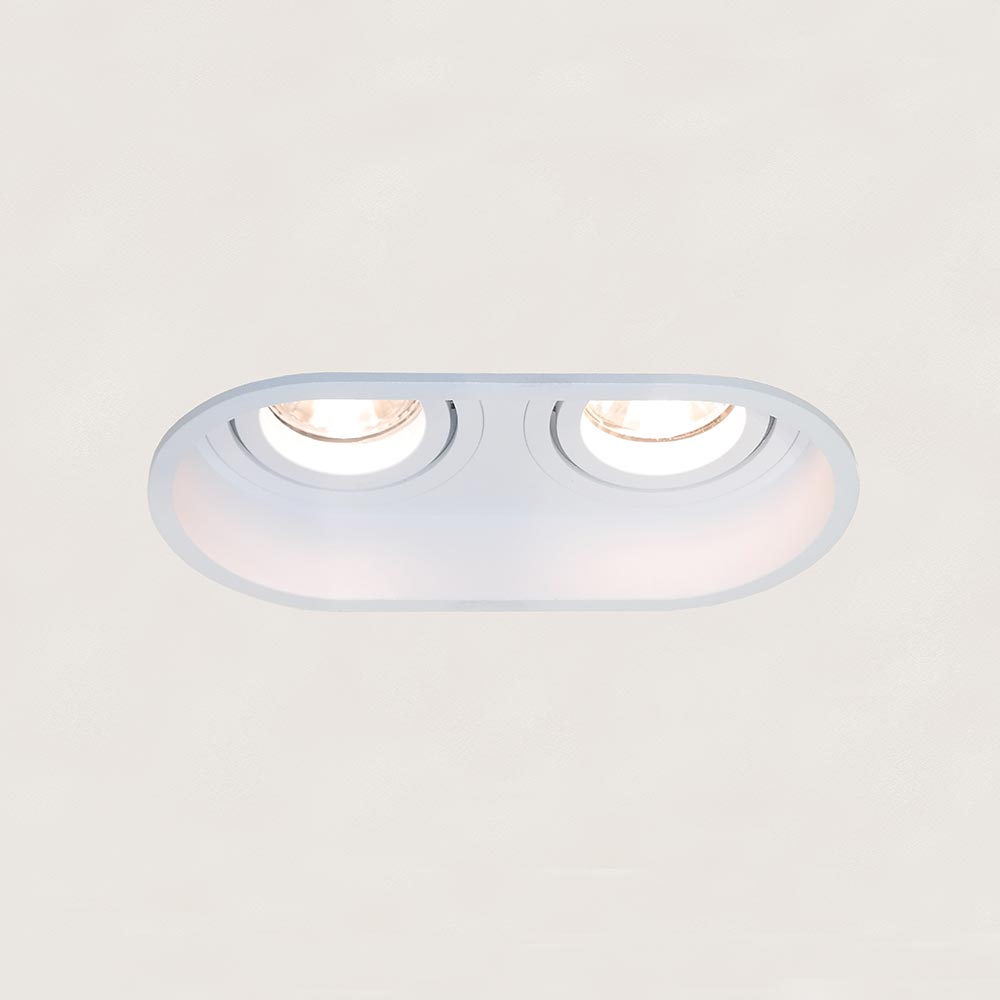 Artdelight Rex - Inbouwspot - 2 lichts - Wit