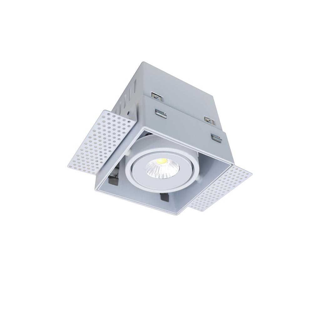 Artdelight Trofa - Inbouwspot - 1 lichts trimless - Wit