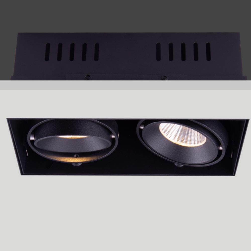 Artdelight Trofa - Inbouwspot - 1 lichts trimless - Wit