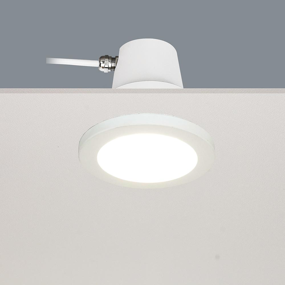 Artdelight Bados - Inbouwspot - Rond - Wit