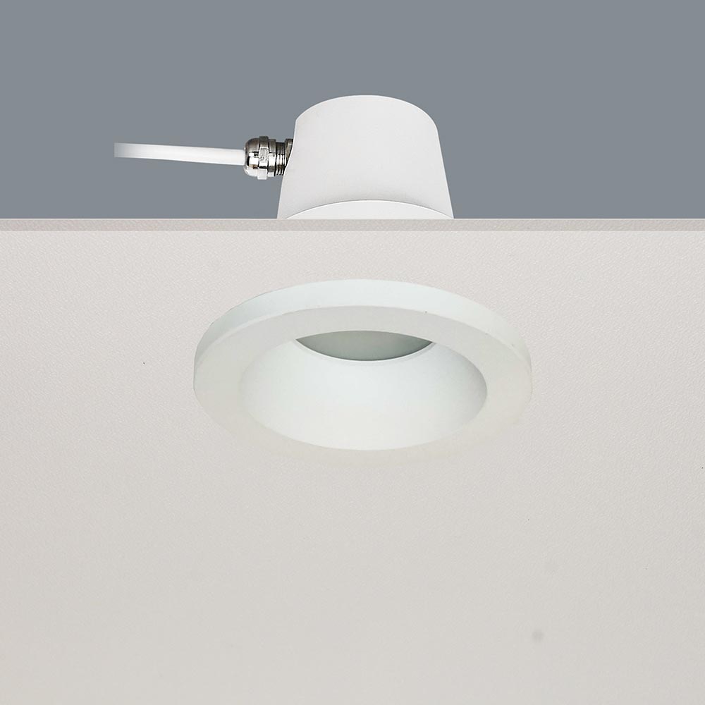Artdelight Bados - Inbouwspot - Rond - Wit