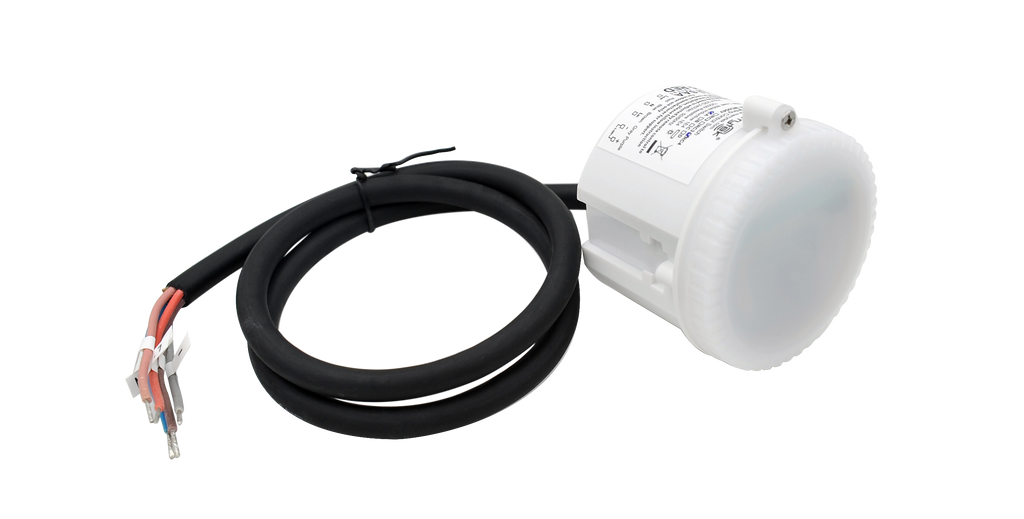 MERRYTEK magnetron bewegingssensor 15m M20 600W AAN/UIT 2-traps DIM 1-10V clip