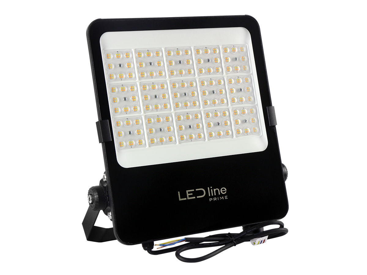 FLOODLIGHT 3CCT (3K/4K/5K) 150W 21000lm T2 IP66 PRIME