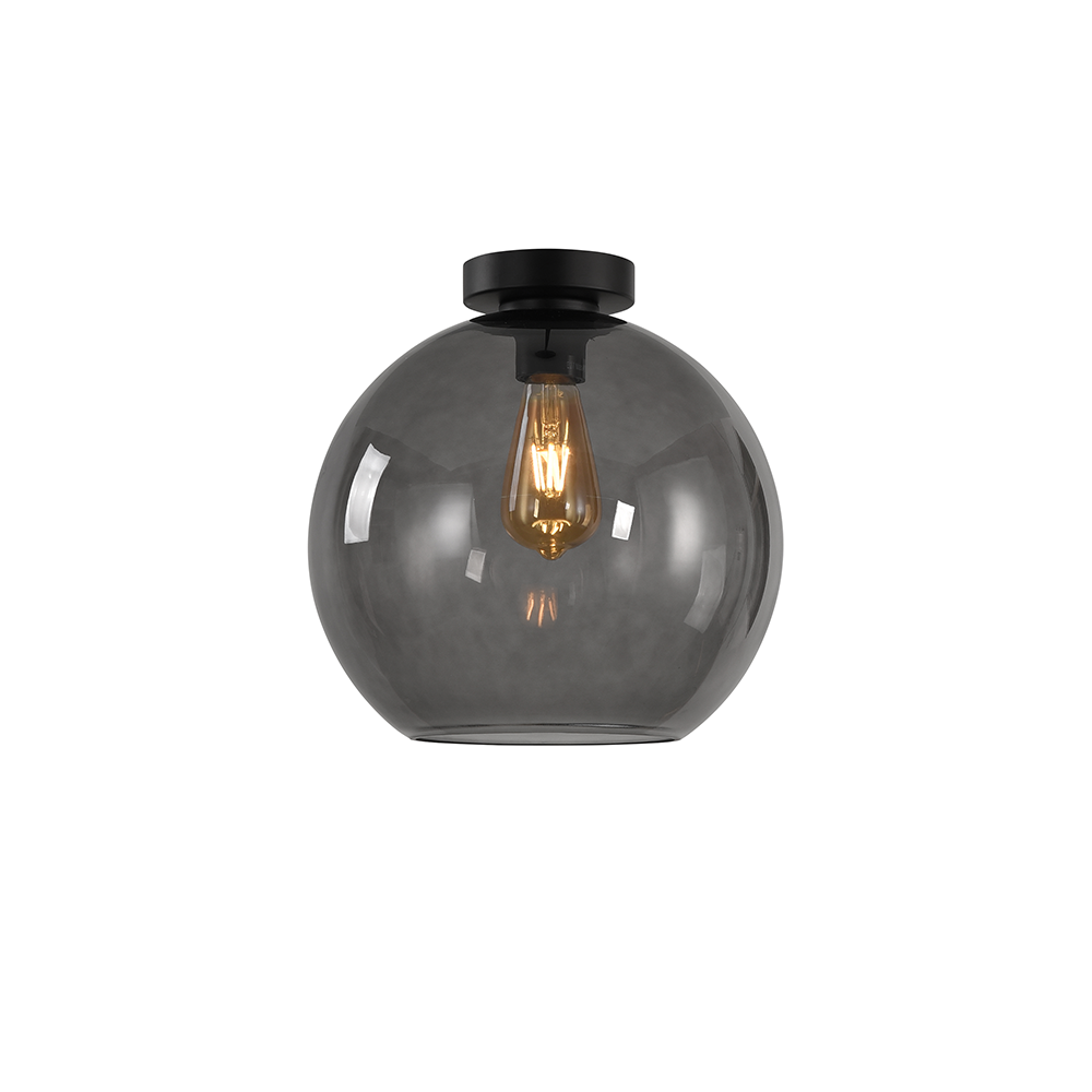 Artdelight Marino - Plafonnière - Ø20cm - Titan glas