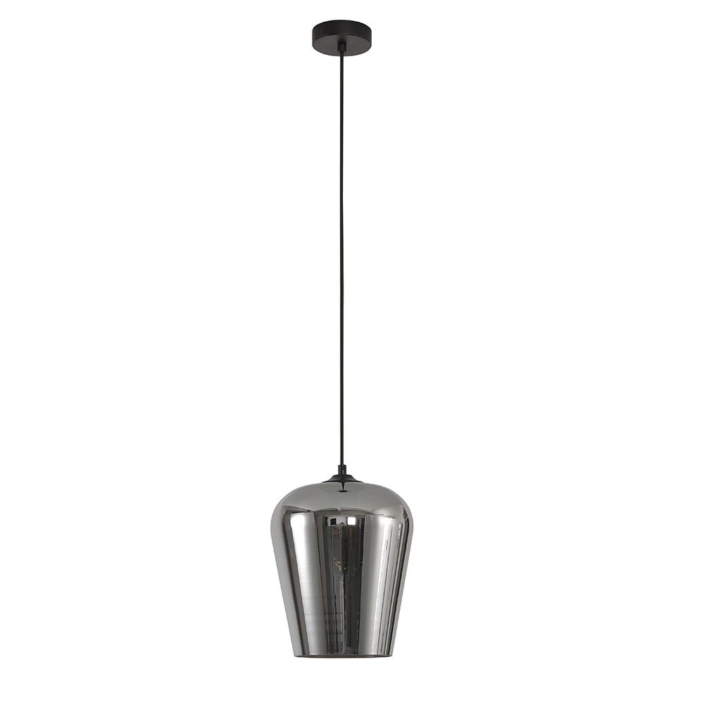 Artdelight Tombo - Hanglamp - Ø23cm - Titan glas