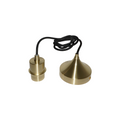 Artdelight Iron - Hanglamp - E27/L1.2m - Zwart/goud