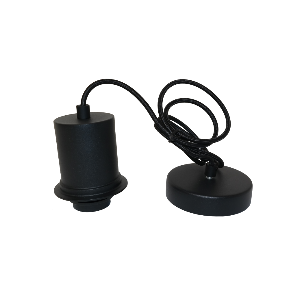 Artdelight Rosario - Pendel/Hanglamp - Zwart