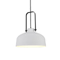 Artdelight Mendoza - Hanglamp - Ø37,5 - Wit/zwart