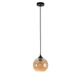 Artdelight Marino - Hanglamp - Ø20cm - Amber glas