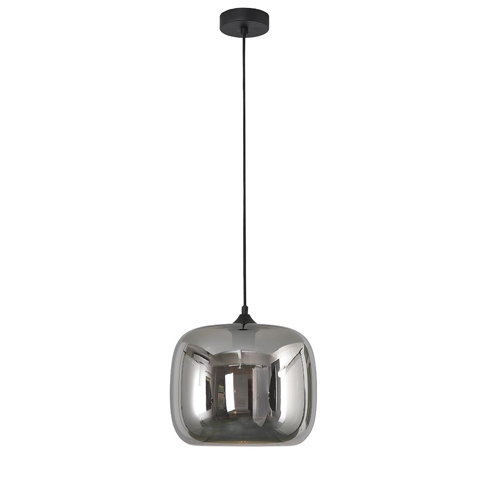Artdelight Preston - Hanglamp - Ø28cm - Titan glas