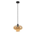 Artdelight Toronto - Hanglamp - Amber glas