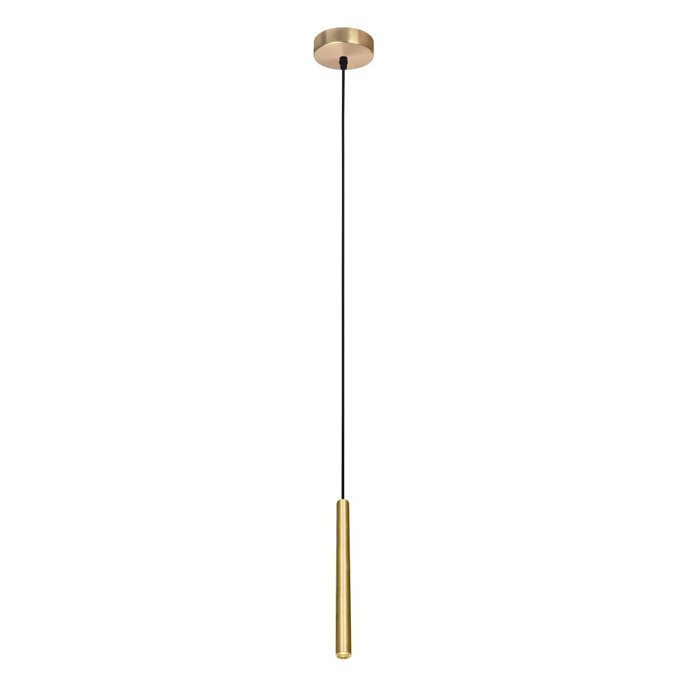 Artdelight Tubo - Hanglamp - Mat goud