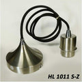 Artdelight Iron - Hanglamp - E27/L1.2m - Mat staal/zwart