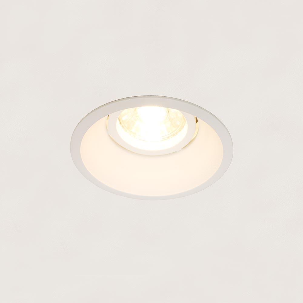 Artdelight Trofa - Inbouwspot - 1 lichts trimless - Wit