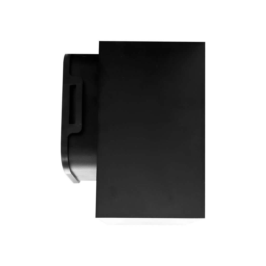 Gevelarmatuur ALVERIS 3CCT (2,7/3/4K) 9W 900lm 60° vierkant IP65 zwart PRIME