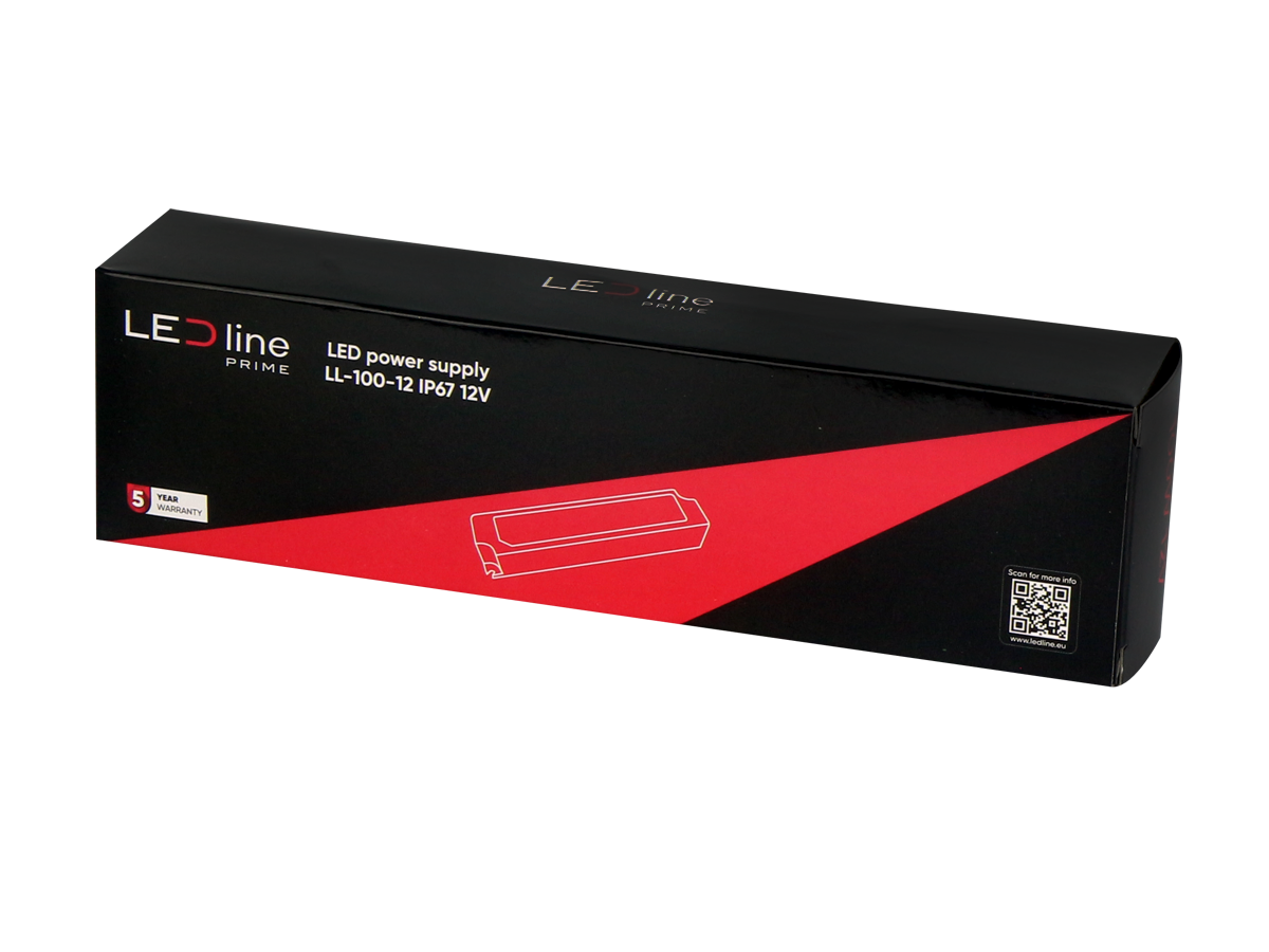 Voeding 100-12 IP67 100W 12V PRIME