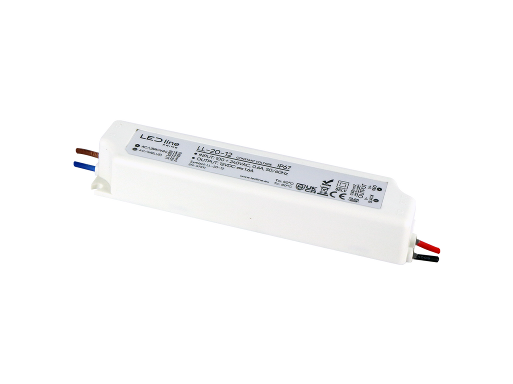 Voeding 20-12 IP67 20W 12V PRIME