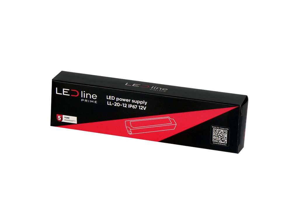 Voeding 20-12 IP67 20W 12V PRIME