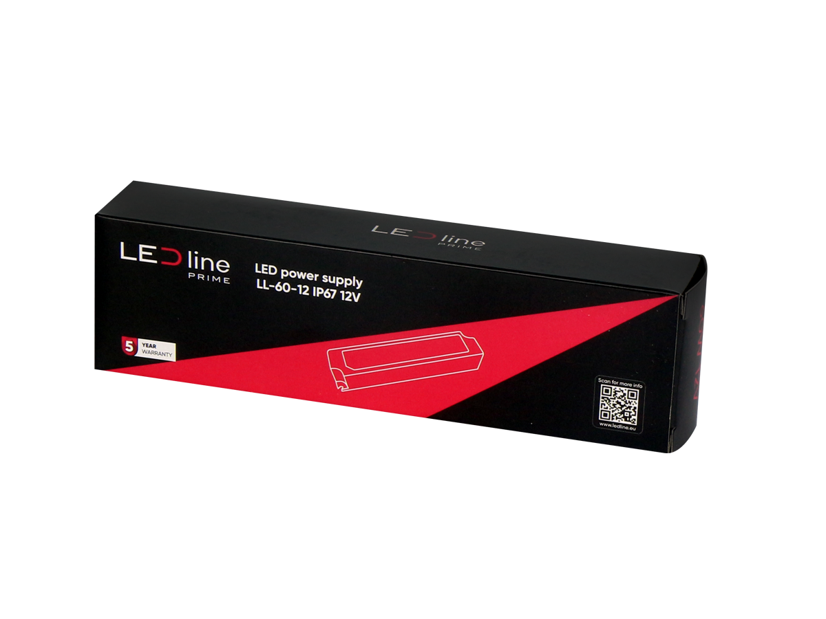 Voeding 60-12 IP67 60W 12V PRIME