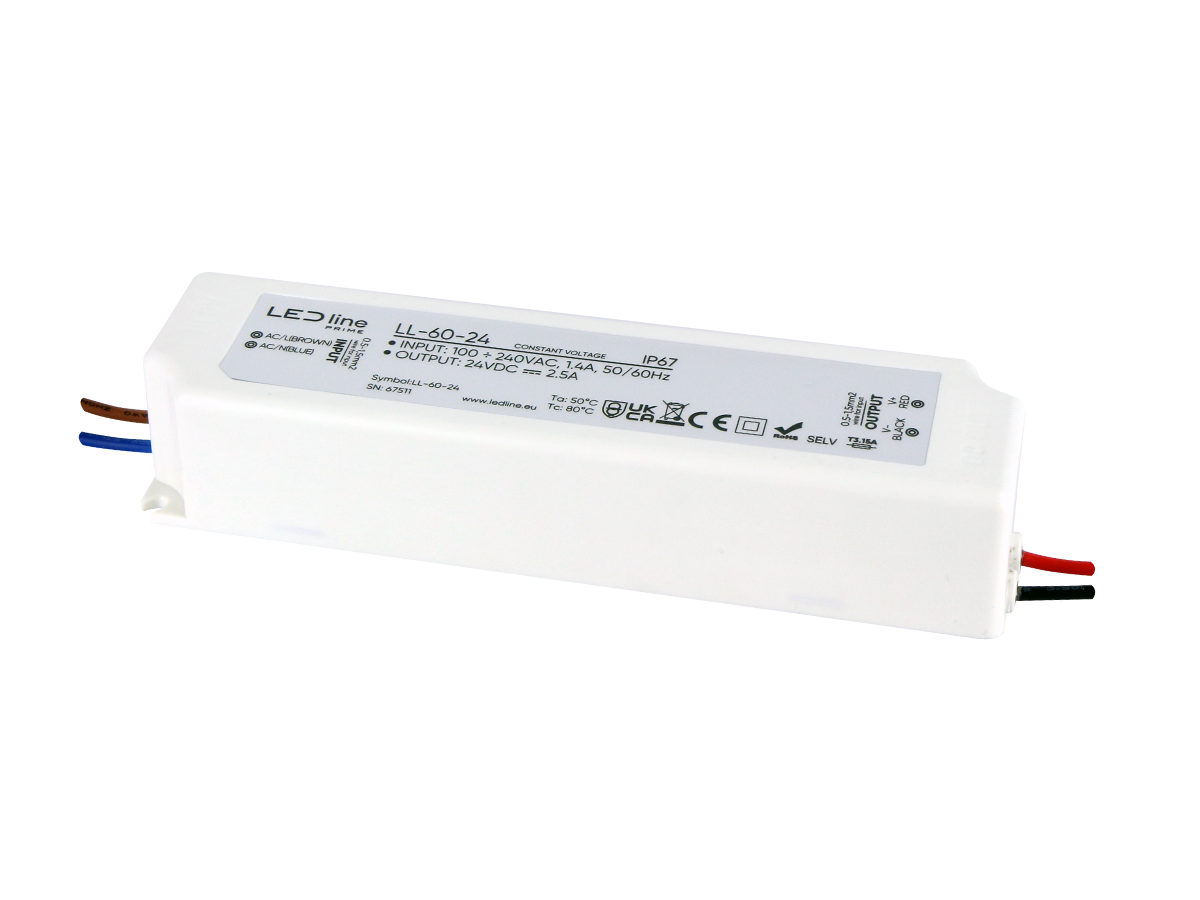 Voeding 60-24 IP67 60W 24V PRIME
