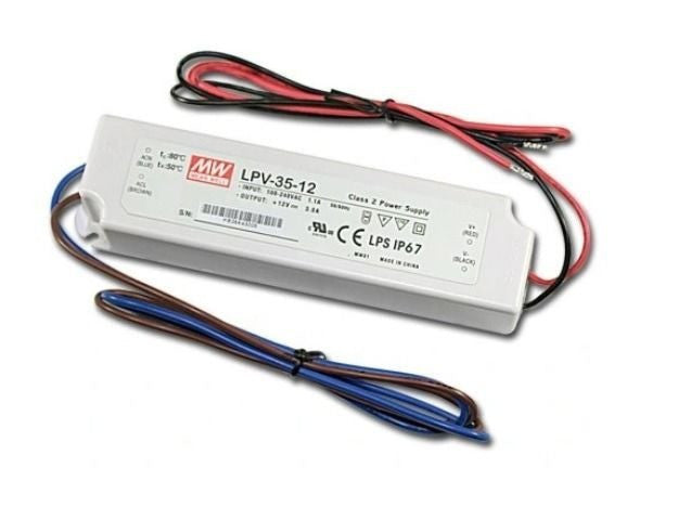 LPV-35-12 3A voeding 36W 12V IP67