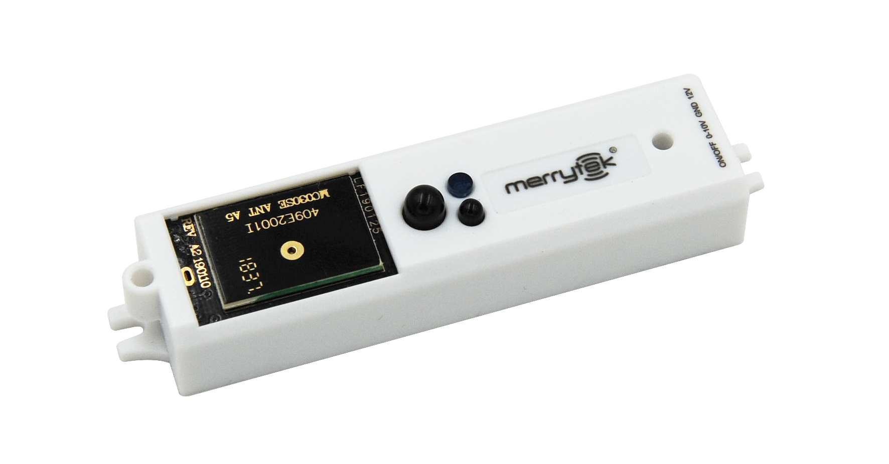 MERRYTEK magnetron bewegingssensor 4m 3-traps DIM 0-10V 12V RC