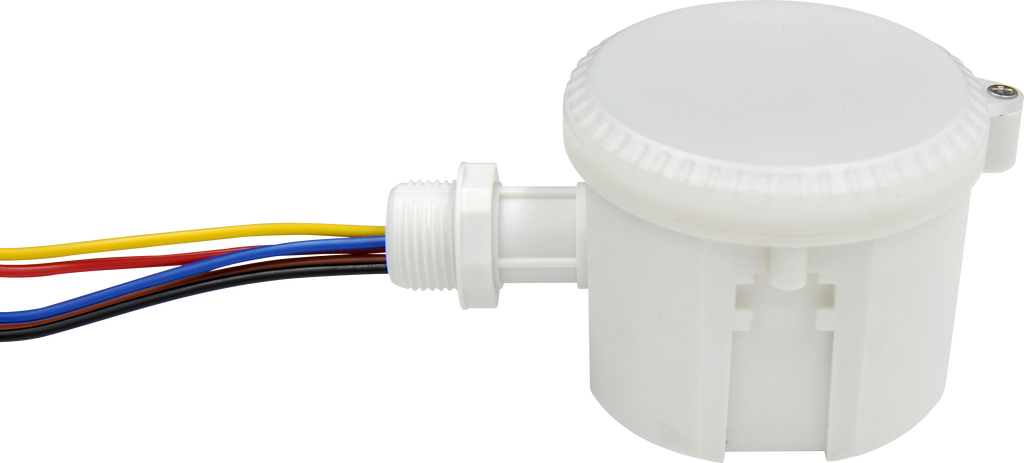 MERRYTEK magnetron bewegingssensor 12m M20 800/1200W AAN/UIT 2-traps DIM 1-10V IP65