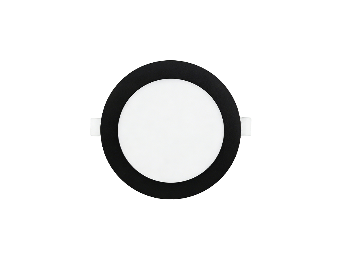 Downlight MOLLY 3CCT(3K/4K/6K) 12W 1100lm rond IP20 zwart LITE
