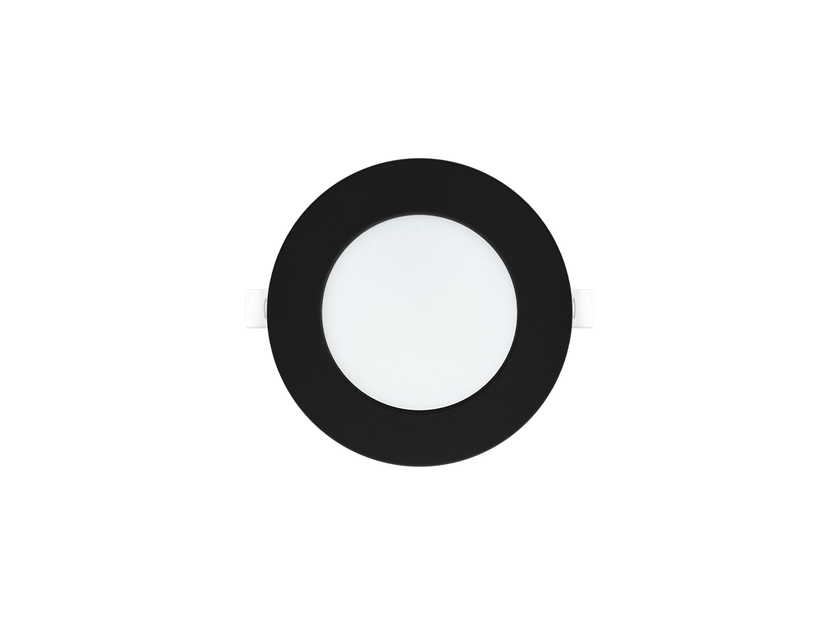 Downlight MOLLY 3CCT(3K/4K/6K) 9W 800lm rond IP20 zwart LITE