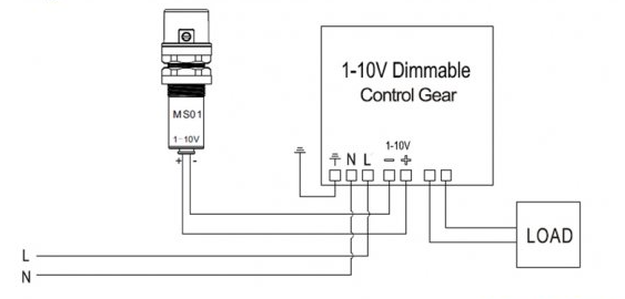 MERRYTEK lichtcel Daylight Harvesting 1-10V
