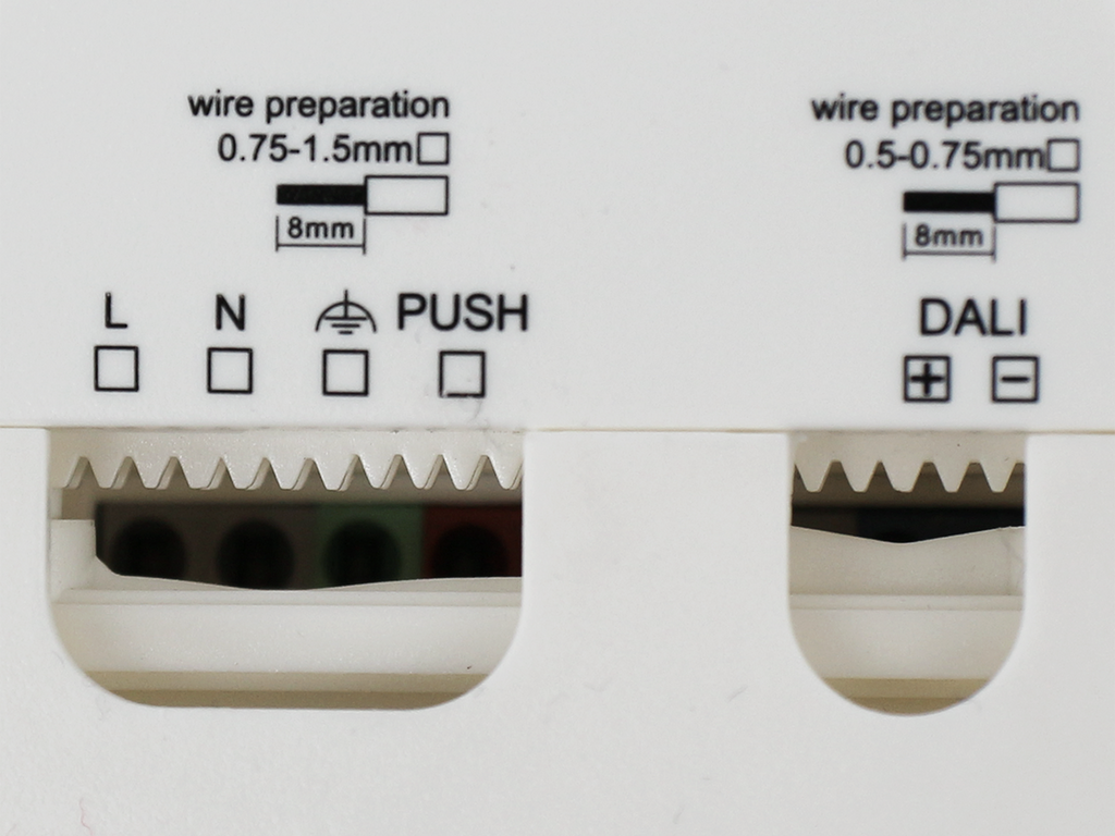 MERRYTEK magnetron aanwezigheidssensor PUSH 1-10V DALI met Daylight Harvesting