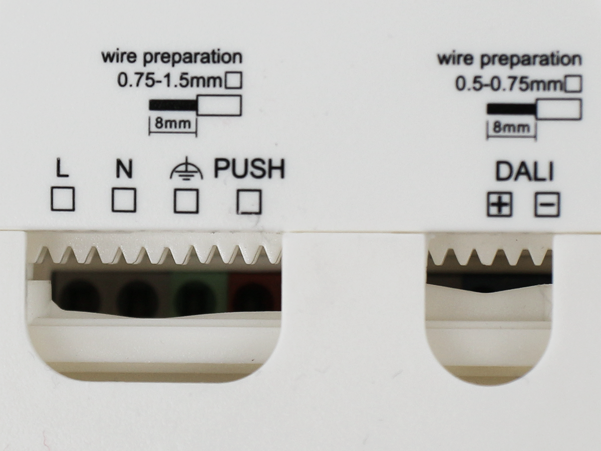 MERRYTEK magnetron aanwezigheidssensor PUSH 1-10V DALI met Daylight Harvesting