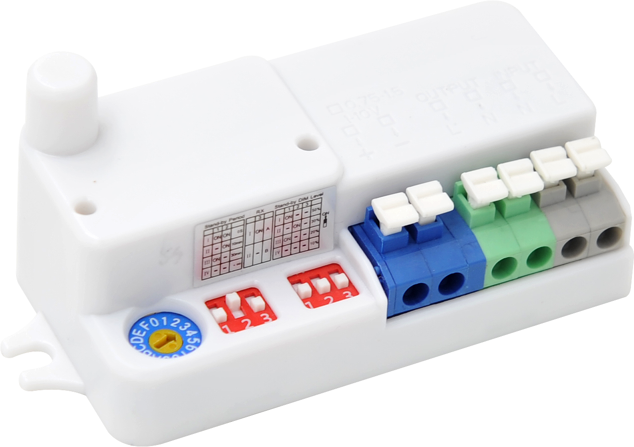 MERRYTEK slave ontvanger MC053V-RF 400/800W AAN/UIT 2-traps DIM 1-10V