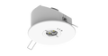 Nooduitgang-noodlamp downlight CLARENTO 3h AT 2,5W 300lm (120° + Gang) LiFePO4 4000mAh 3,2V IP65 PRIME