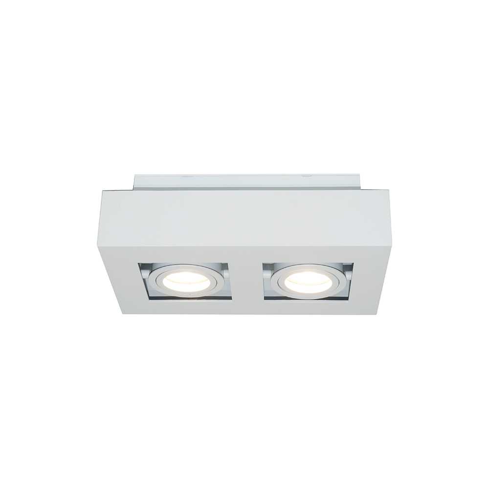 Artdelight Bosco - Opbouwspot - 1 lichts - Wit