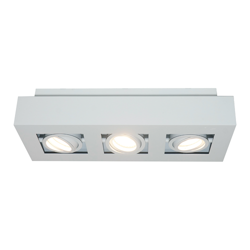 Artdelight Bosco - Opbouwspot - 3 lichts - Wit