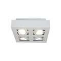 Artdelight Bosco - Opbouwspot - 4 lichts - Wit