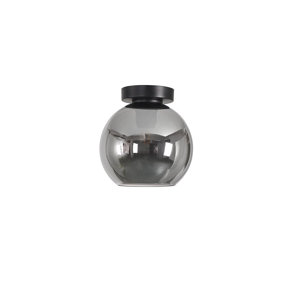 Artdelight Marino - Plafonnière - Ø20cm - Titan glas