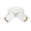 Artdelight Megano - Opbouwspot - 2 lichts - Wit