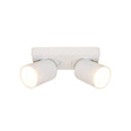 Artdelight Megano - Opbouwspot - 2 lichts - Wit