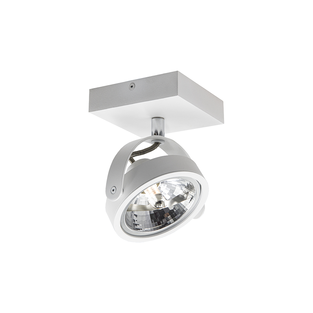 Artdelight Wajer - Opbouwspot - 1 lichts - Wit