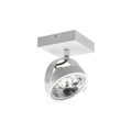 Artdelight Wajer - Opbouwspot - 1 lichts - Wit