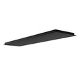 Artdelight Plate - Hanglamp - 120x30cm - Incl. gaten - Zwart